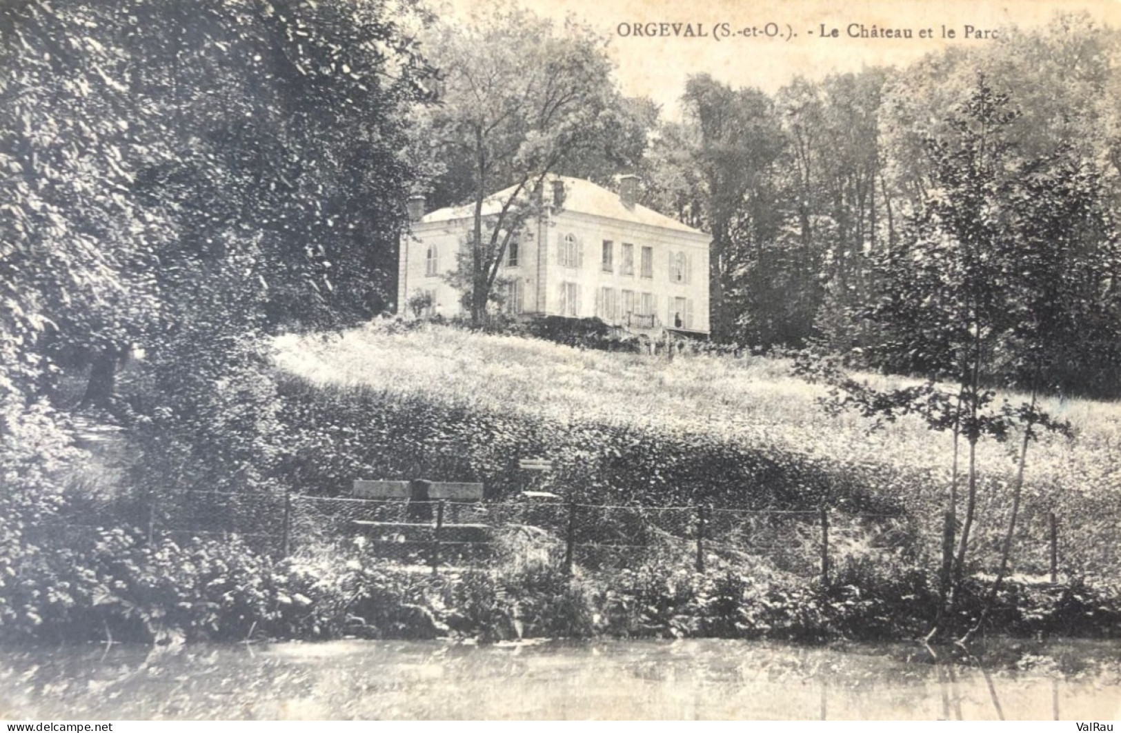 Orgeval - Le Château Et Le Parc - Orgeval