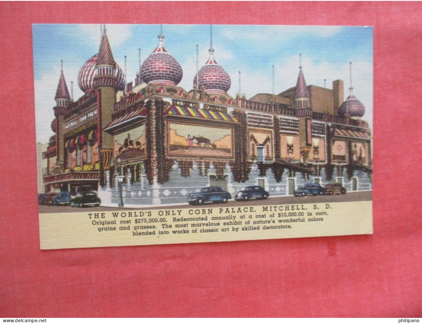 The World's Only Corn Palace.   Mitchell. South Dakota         Ref 6010 - Other & Unclassified