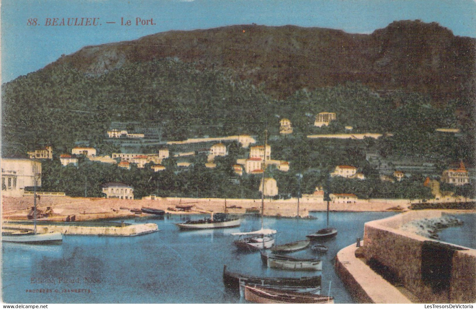 FRANCE - 34 - BEAULIEU - Le Port - Carte Postale Animée - Beaulieu-sur-Mer