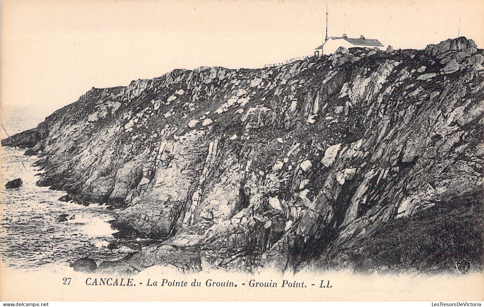 FRANCE - 35 - CANCALE - La Pointe Du Grouin - LL - Carte Postale Animée - Cancale