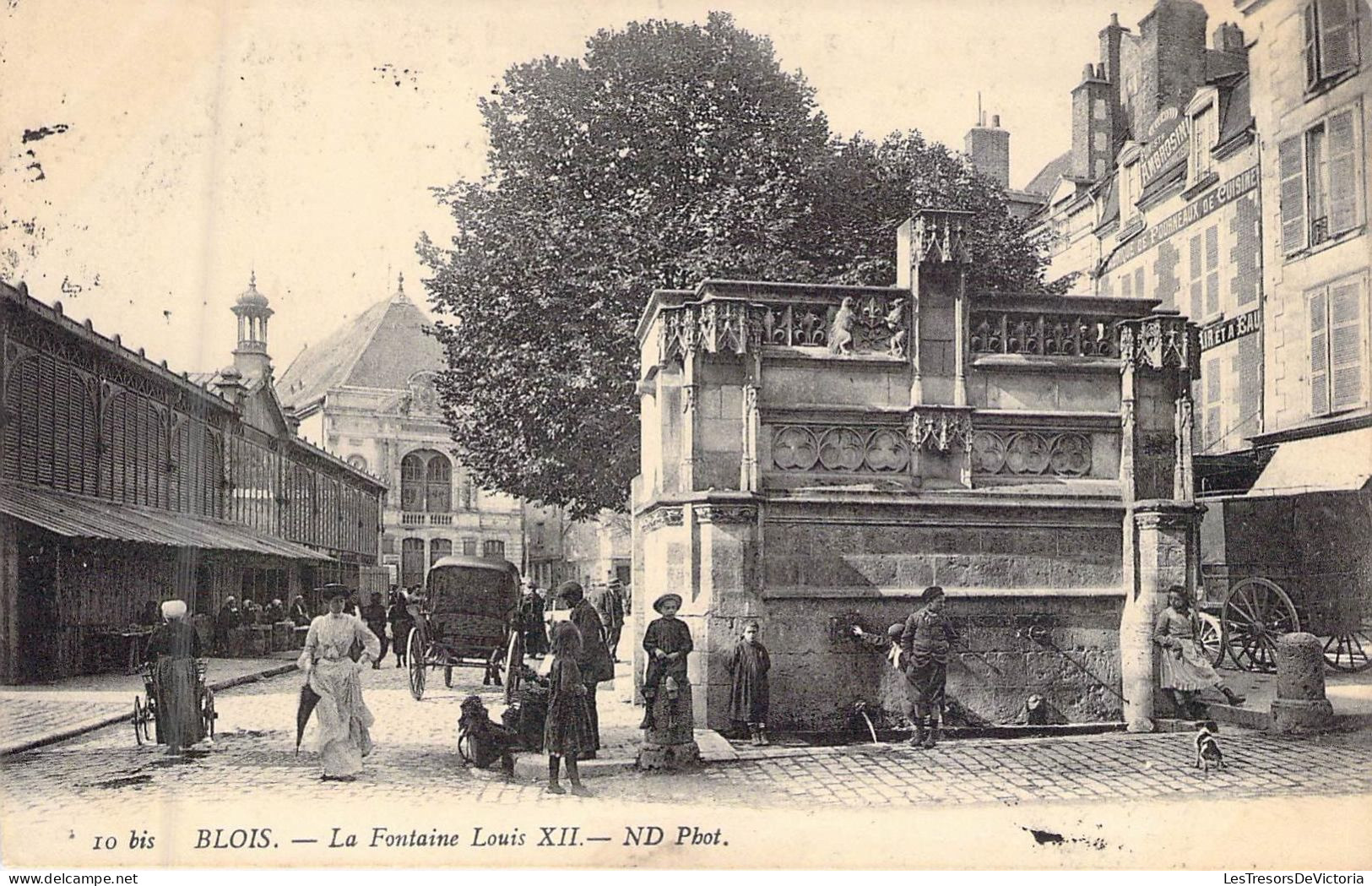 FRANCE - 41 - BLOIS - La Fontaine Louis XII - Carte Postale Ancienne - Blois