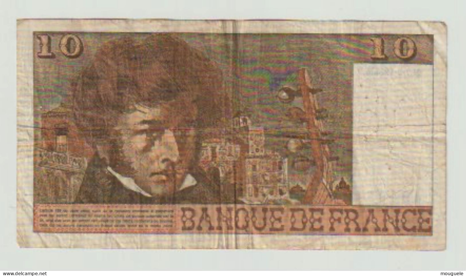 10 Francs Berlioz 7-02-1974 - 10 F 1972-1978 ''Berlioz''