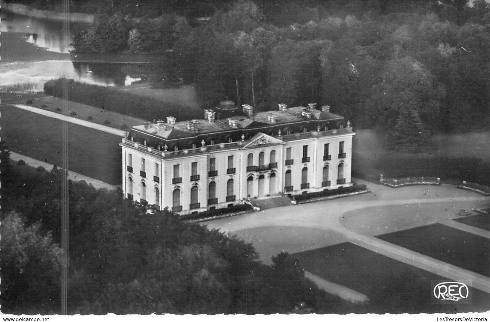 FRANCE - 45 - OUROUER SUR TREZEE - Château De Pont Chevron - Vue Aérienne - Carte Postale Ancienne - Other & Unclassified