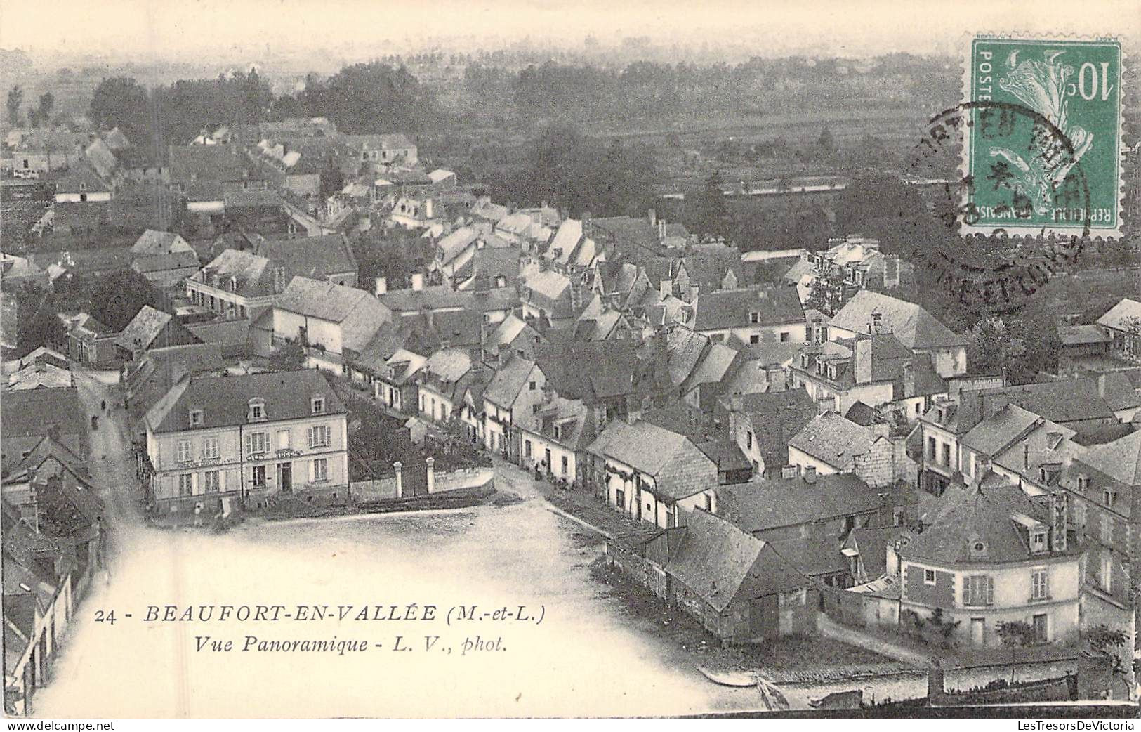 FRANCE - 49 - BEAUFORT EN VALLEE - Vue Panoramique - Carte Postale Ancienne - Andere & Zonder Classificatie