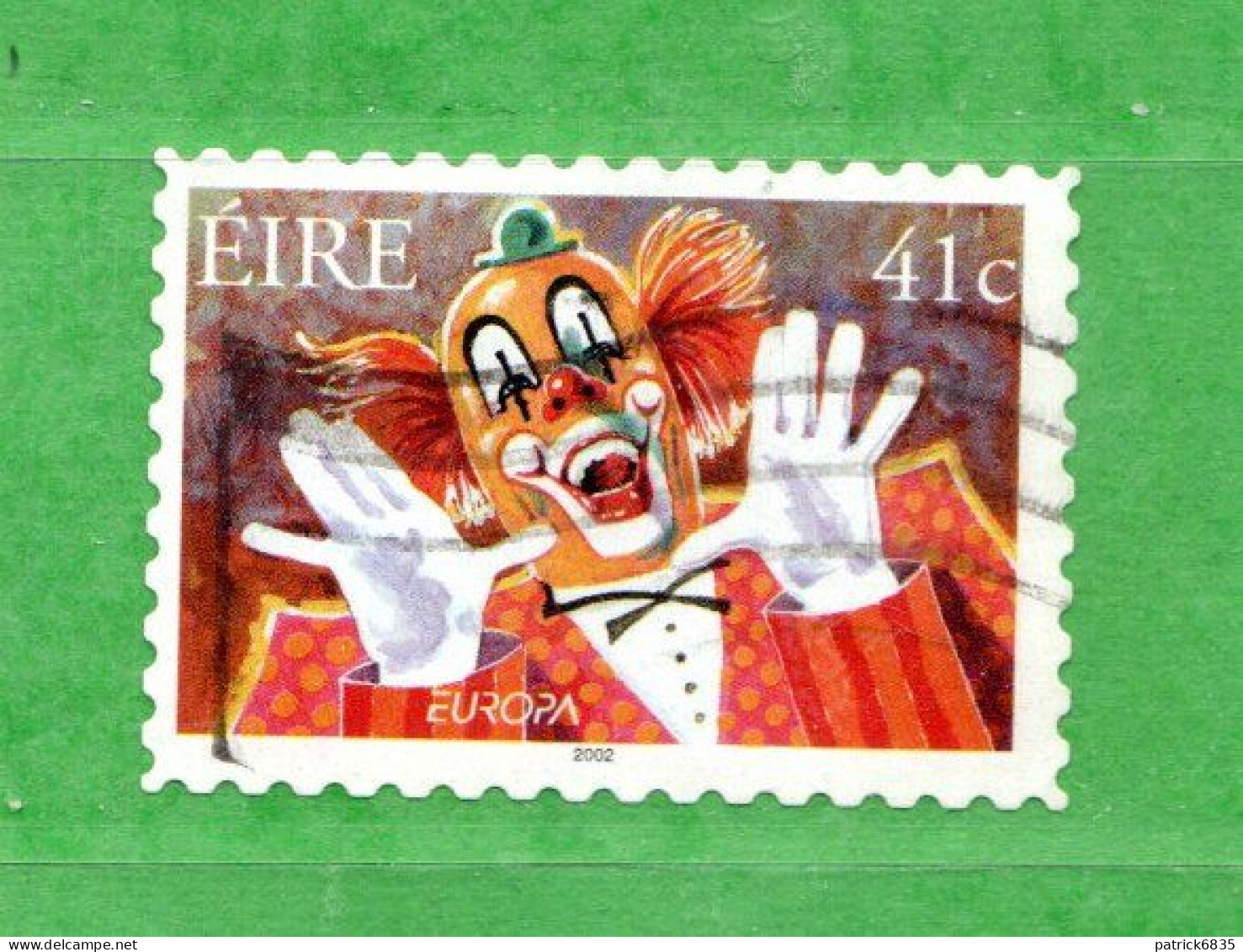 (Us6) Irlanda - Eire ° - 2002 - EUROPA - Le CIRQUE. Yv. 1440. Oblitérer. - Gebraucht