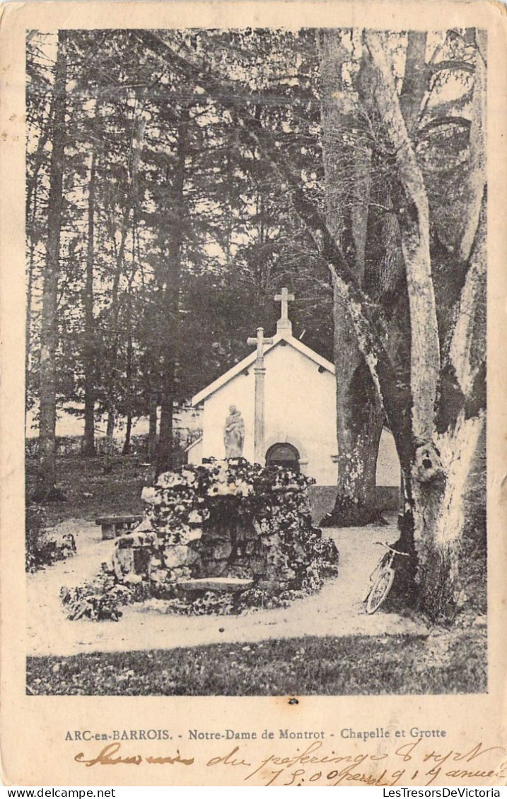 FRANCE - 52 - ARC EN BARROIS - Notre Dame De Montrot - Chapelle Et Grotte - Carte Postale Ancienne - Arc En Barrois