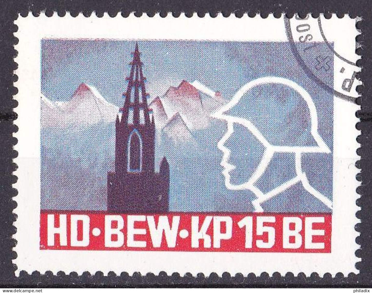 Schweiz Soldatenmarke O/used (A3-24) - Vignetten