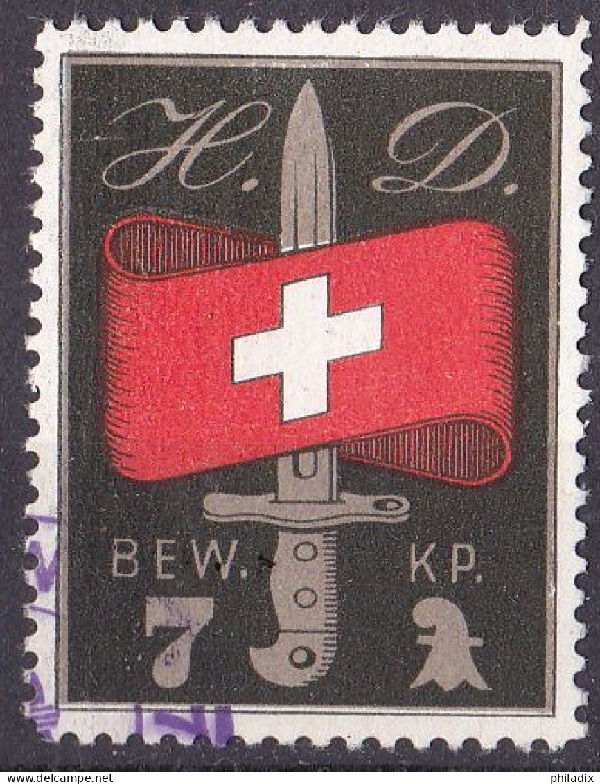 Schweiz Soldatenmarke O/used (A3-24) - Vignettes