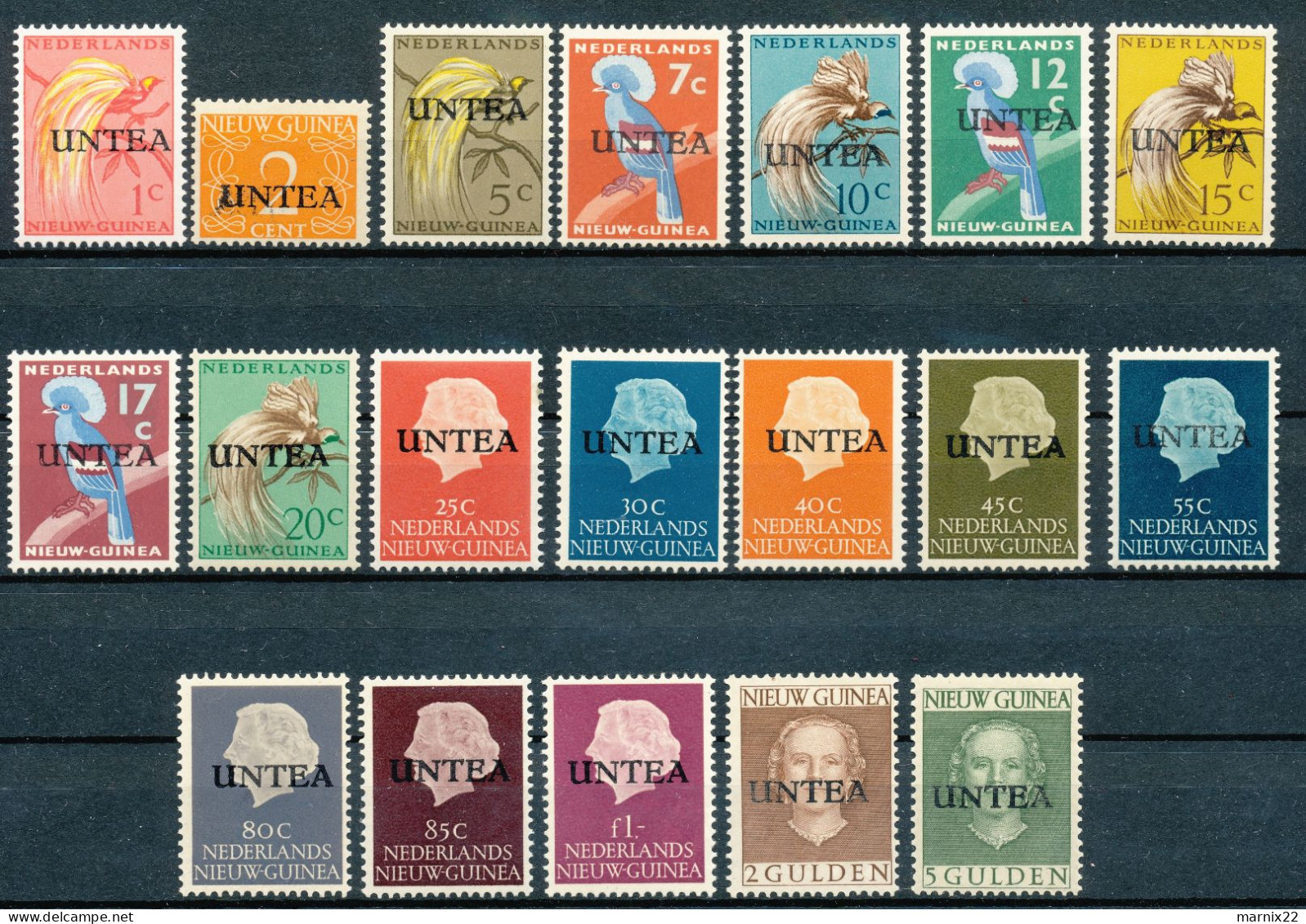 UNTEA - UNITED NATIONS TEMPORARY EXECUTIVE AUTHORITY - LOCAL OVERPRINT POSTFRIS                                      538 - Nederlands Nieuw-Guinea