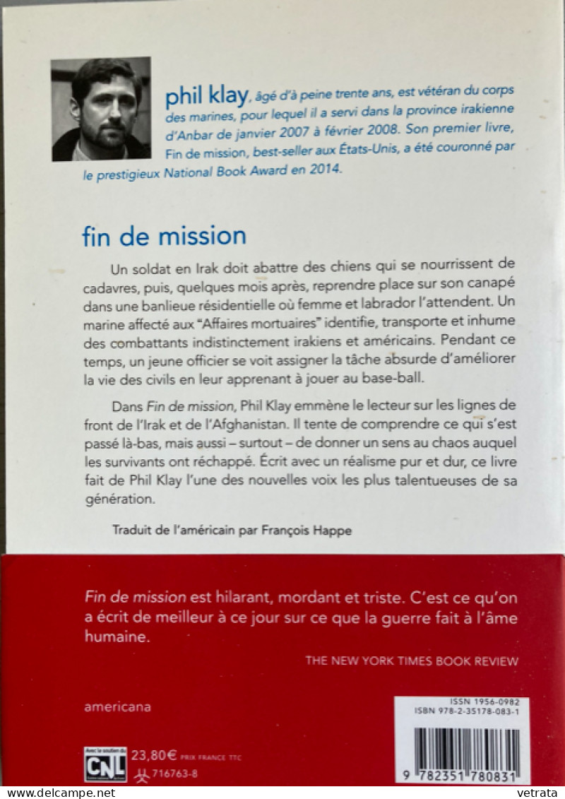 Phil Klay : Fin De Mission (Gallmeister - 2015) - Action