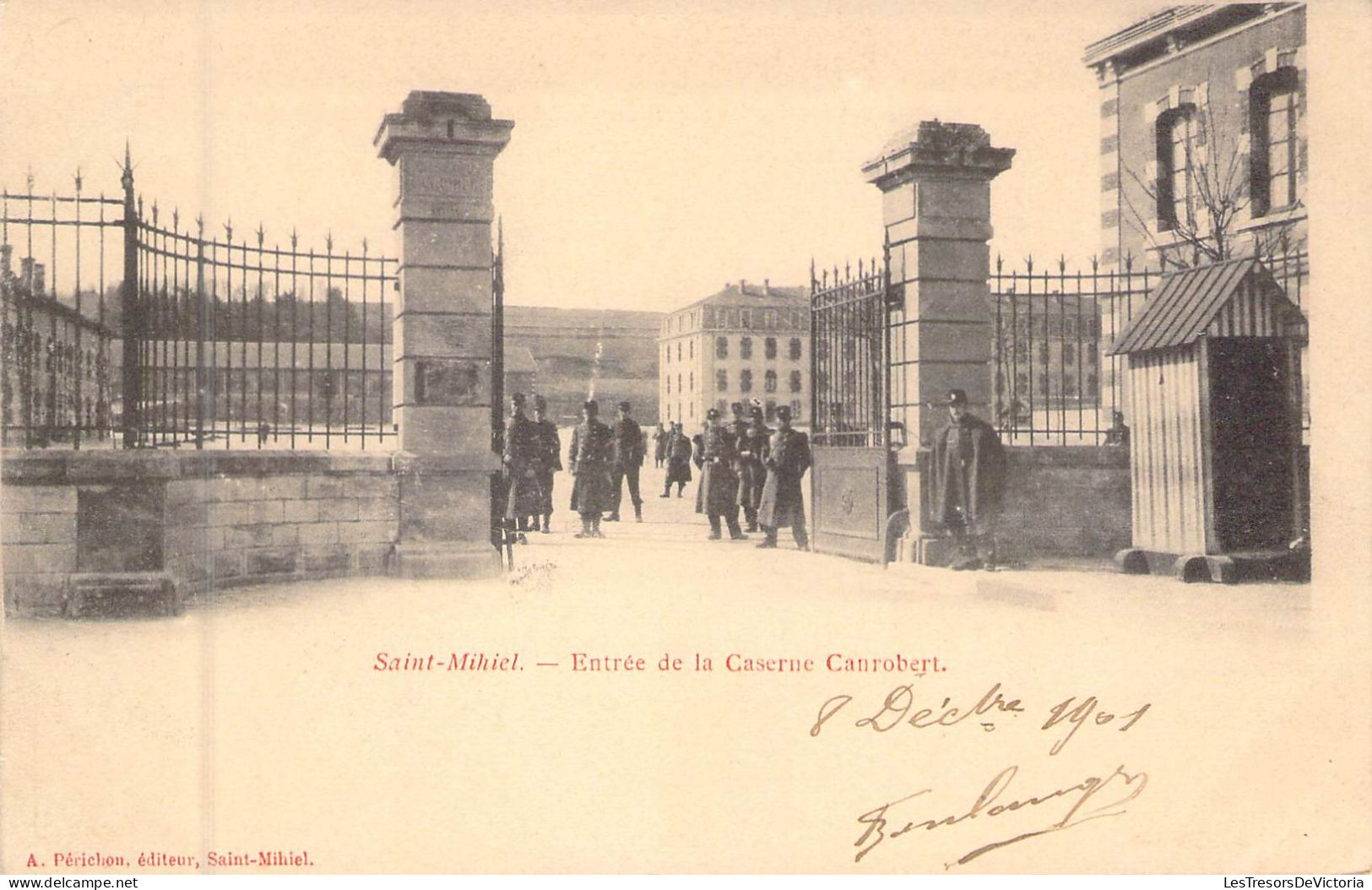 FRANCE - 55 - SAINT MIHIEL - Entrée De La Caserne Canrobert - Editeur A Périchon - Carte Postale Ancienne - Saint Mihiel