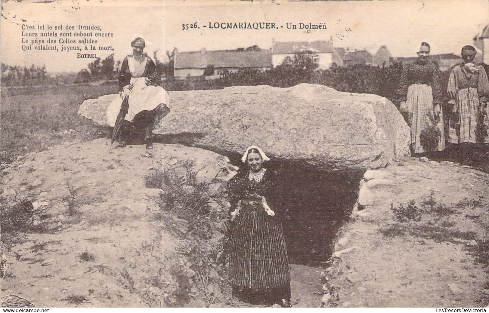 FRANCE - 56 - LOCMARIAQUER - Un Dolmen - Carte Postale Animée - Locmariaquer