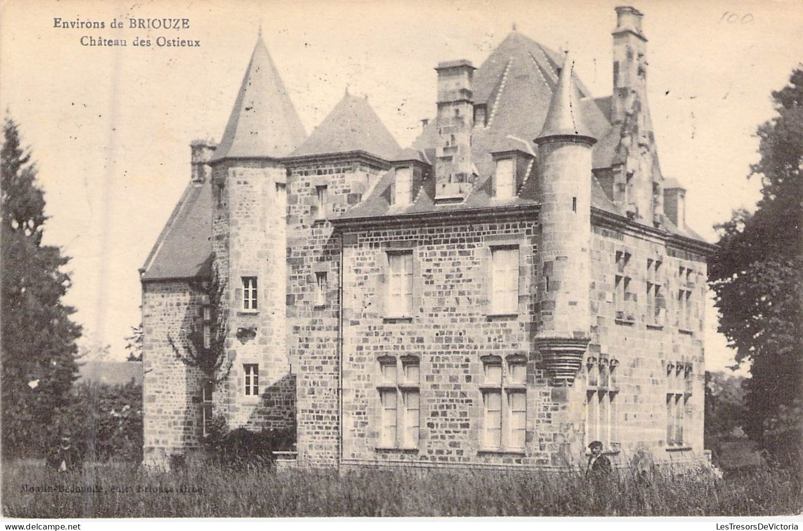 FRANCE - 61 - BRIOUZE - Château Des Ostieux - Carte Postale Ancienne - Briouze
