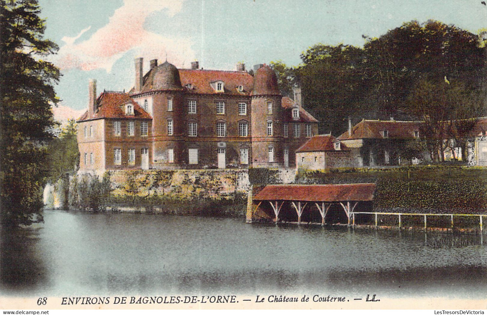 FRANCE - 61 - BAGNOLES DE L'ORNE - Le Château De Couterne - LL - Carte Postale Animée - Bagnoles De L'Orne