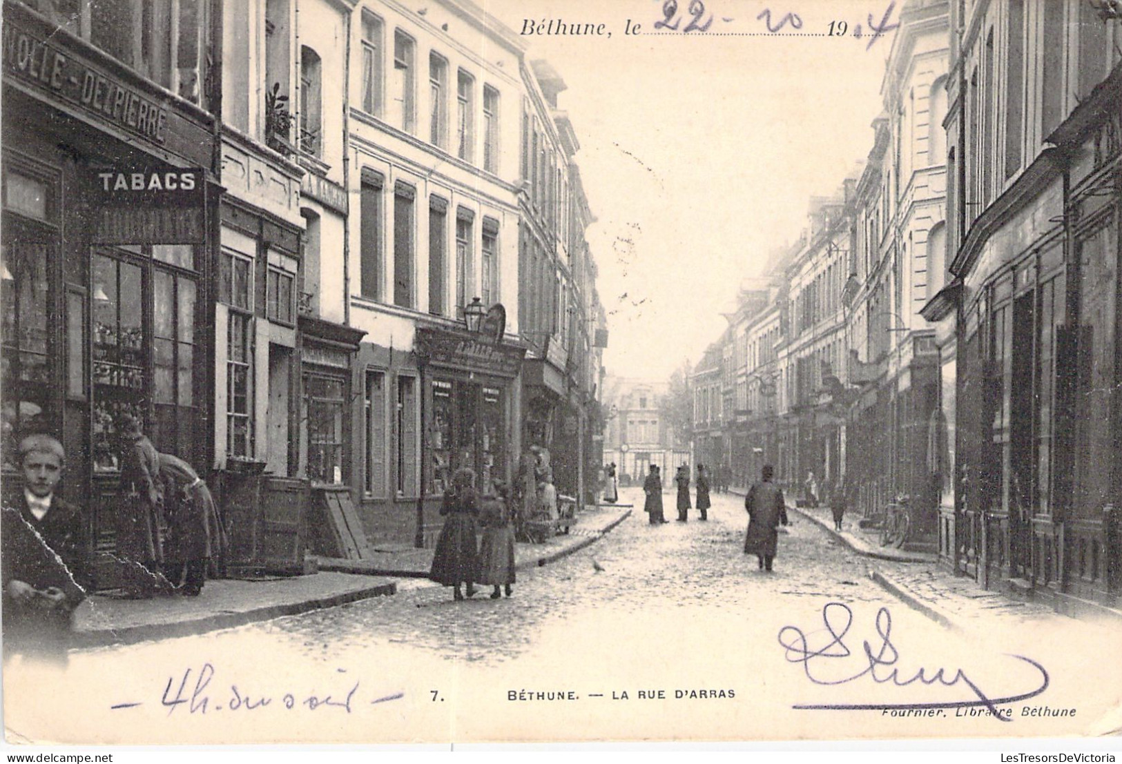 FRANCE - 62 - BETHUNE - La Rue D'Arras - Carte Postale Animée - Bethune