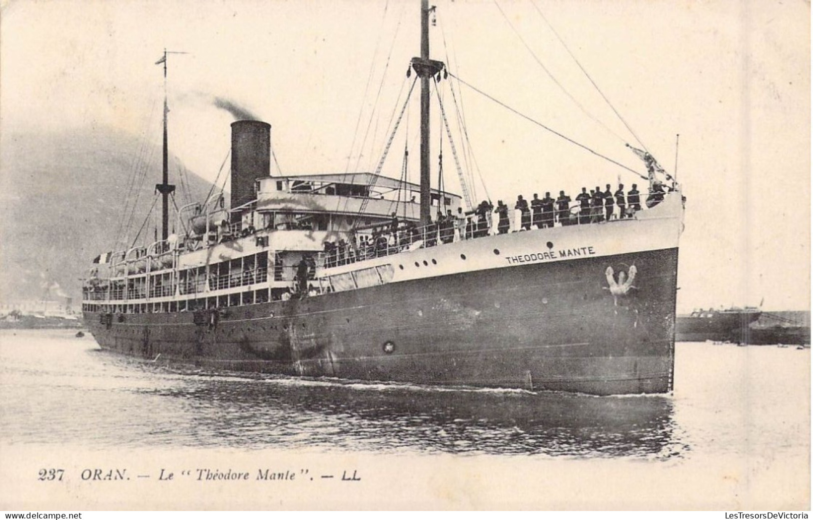 ALGERIE - Oran - Le " Théodore Mante " - Carte Postale Ancienne - Oran