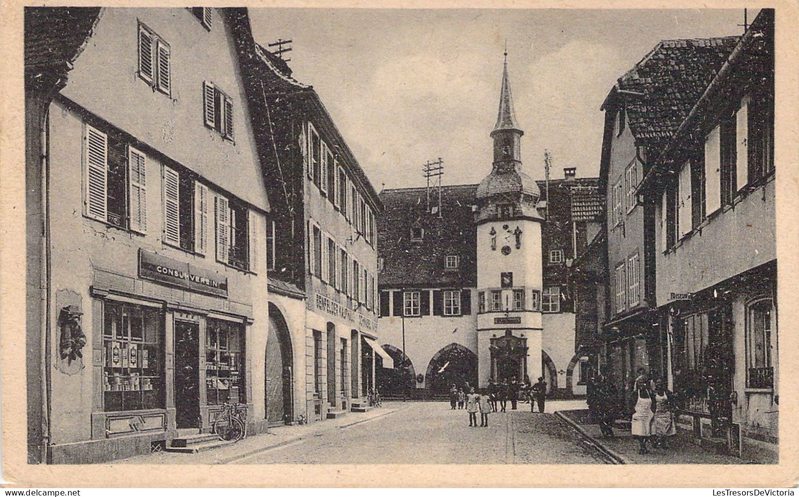 FRANCE - 67 - BENFELD - Hauptstrasse Mit Rathaus - Carte Postale Animée - Benfeld