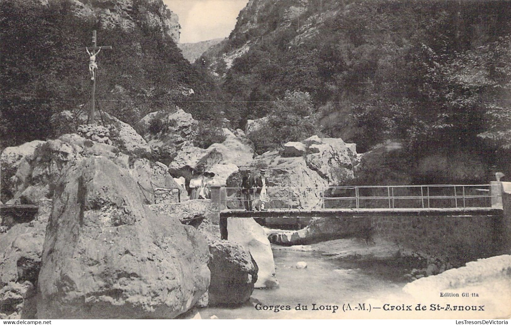 FRANCE - GORGES DU LOUP - Croix De St Arnoux - Carte Postale Animée - Otros & Sin Clasificación