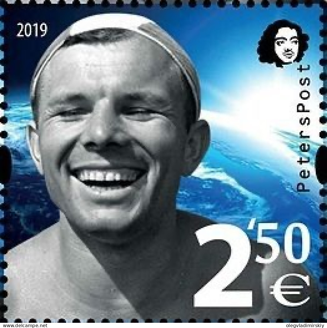 Finland 2019 Yuri Gagarin 85 Ann Peterspost Stamp Mint - Ongebruikt