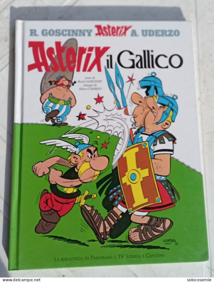 ASTERIX IlGallico -n. 3 # R. Goscinny E A. Uderzo- 48 Pag.#  26,5x20,5.# 1967/2005 - Umoristici