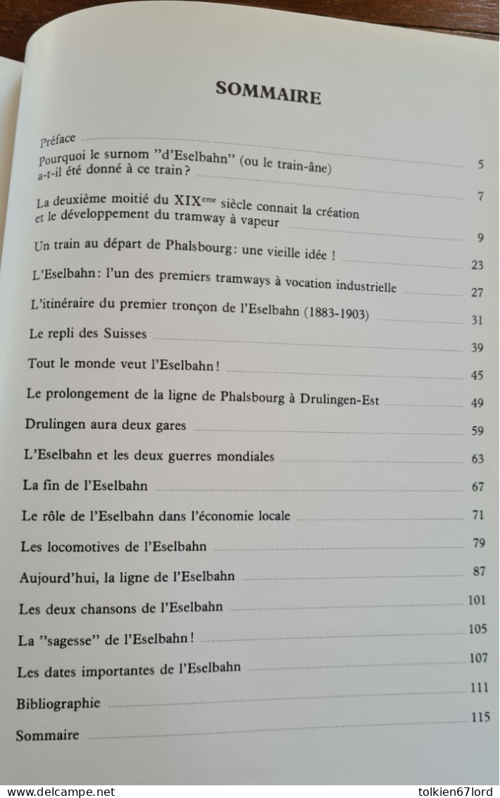 ESELBAHN ALSACE BOSSUE Lutzelbourg Phalsbourg Vilsberg Berling Graufthal Bust Siewiller Drulingen Maisons Rouges Train - Alsace