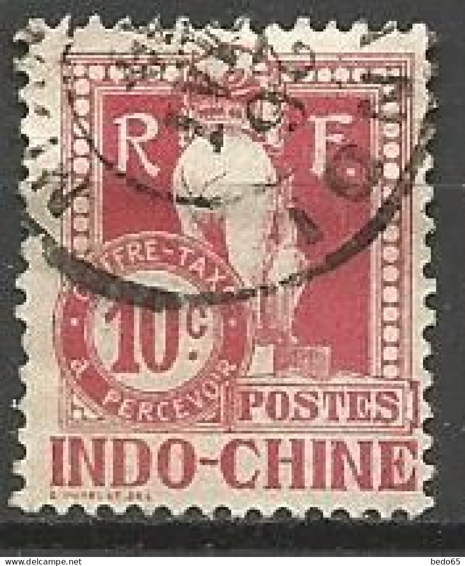 INDOCHINE TAXE N° 8 OBL - Timbres-taxe