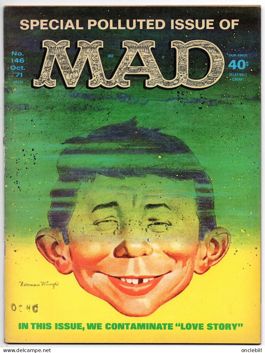 Mad Revue USA N° 146 Octobre 1971 Très Bon état - Otros Editores