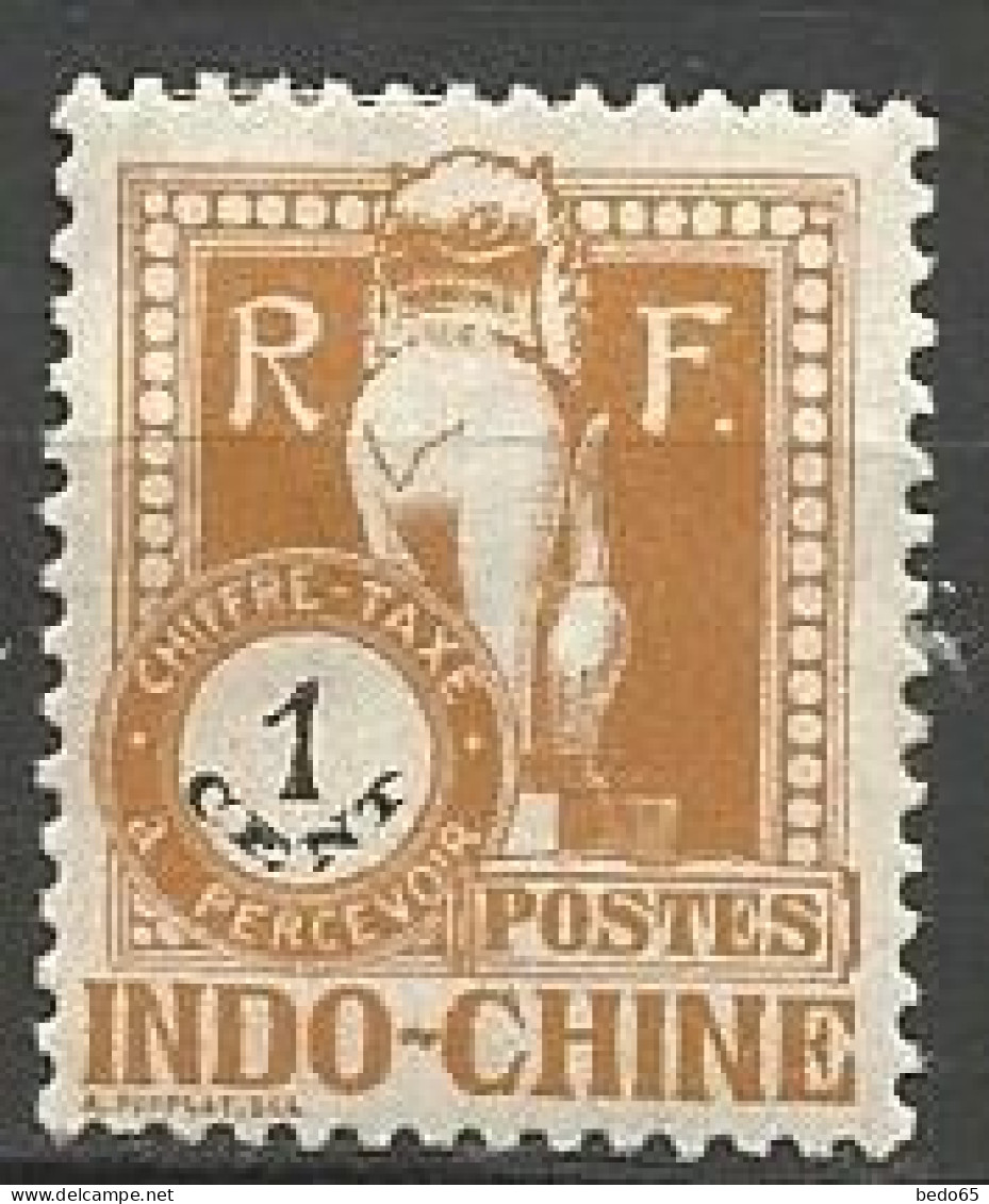 INDOCHINE TAXE N° 33 NEUF*  CHARNIERE  / MH - Postage Due