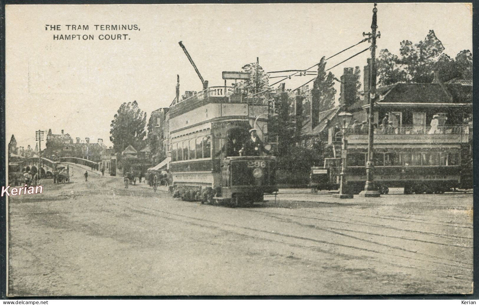 The Tram Terminus - Hampton Court - The Auto-Photo Series - Voir 2 Scans & Descriptif - Middlesex