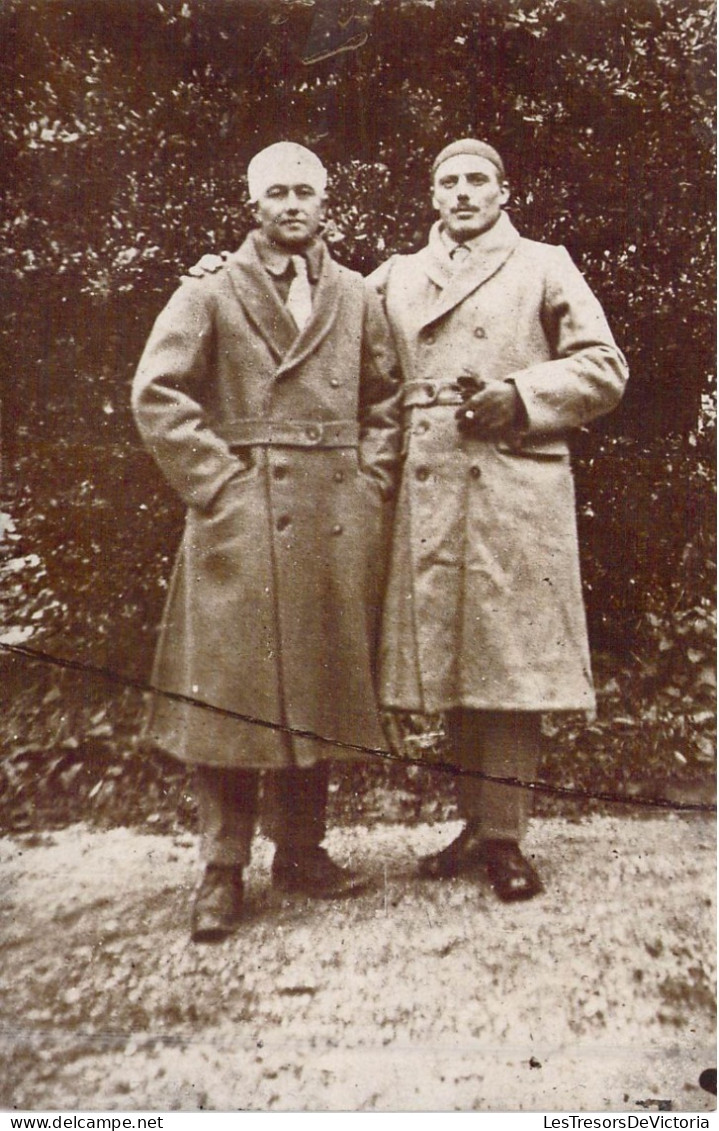 FANTAISIE - Hommes - Manteau - Cravate - Carte Postale Ancienne - Männer