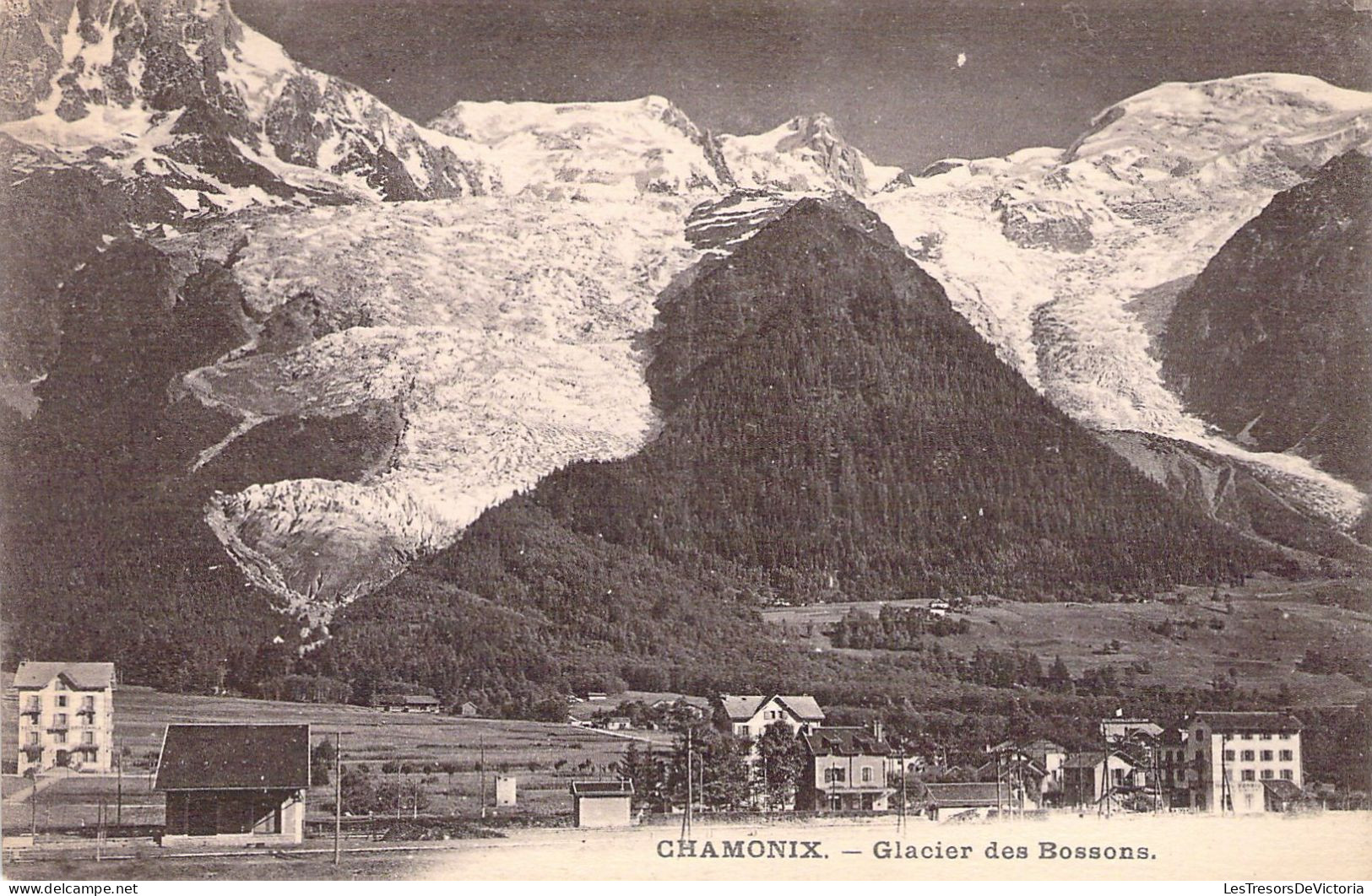 FRANCE - 74 - CHAMONIX - Glacier Des Bossons - Edit G Tairraz - Carte Postale Animée - Chamonix-Mont-Blanc