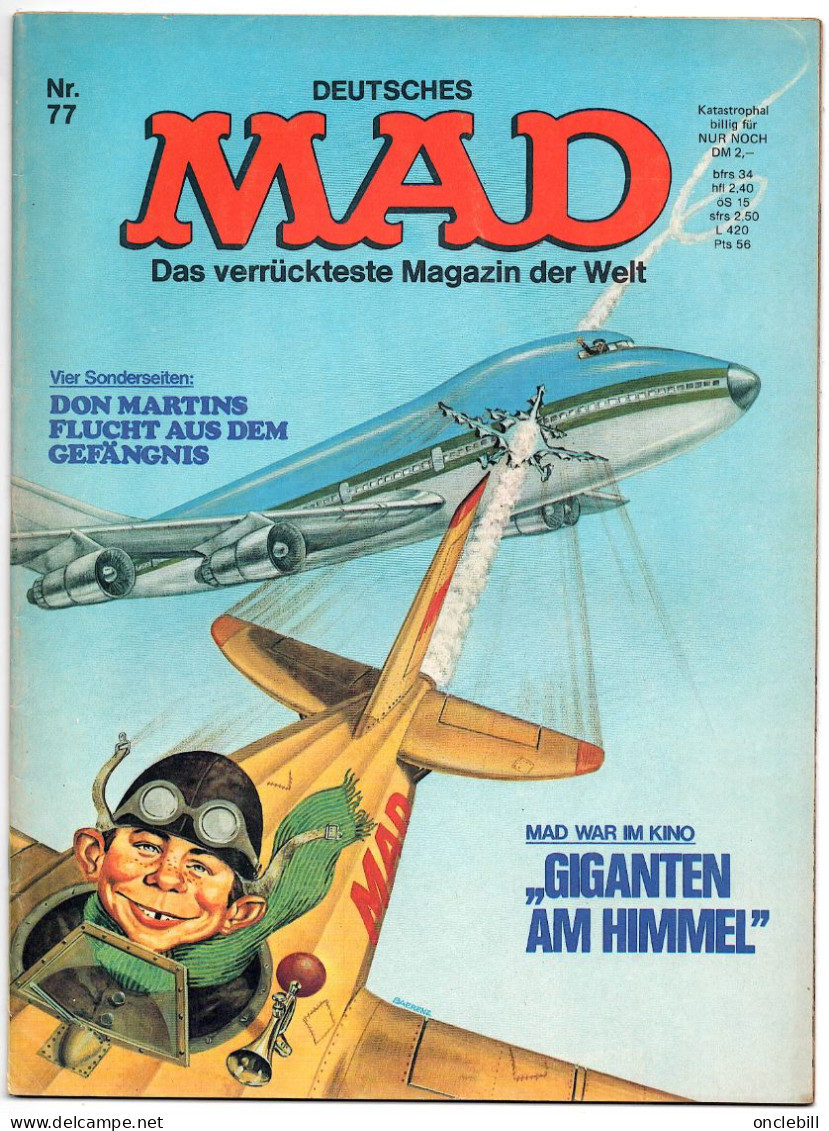 Mad Allemagne N° 77  Très Bon état - Other & Unclassified