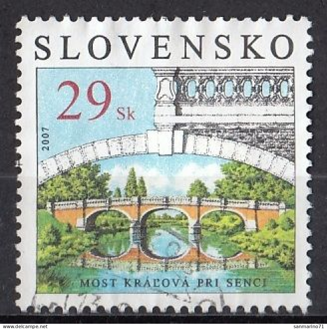 SLOVAKIA 565,used,falc Hinged - Used Stamps