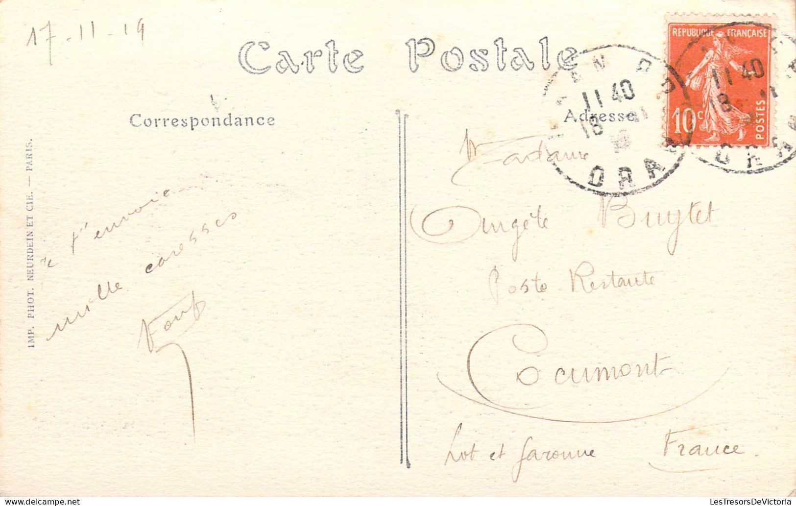 ALGERIE - Oran - Les Promenades De L'Etang Et Le Fort Château Neuf - Carte Postale Ancienne - Oran