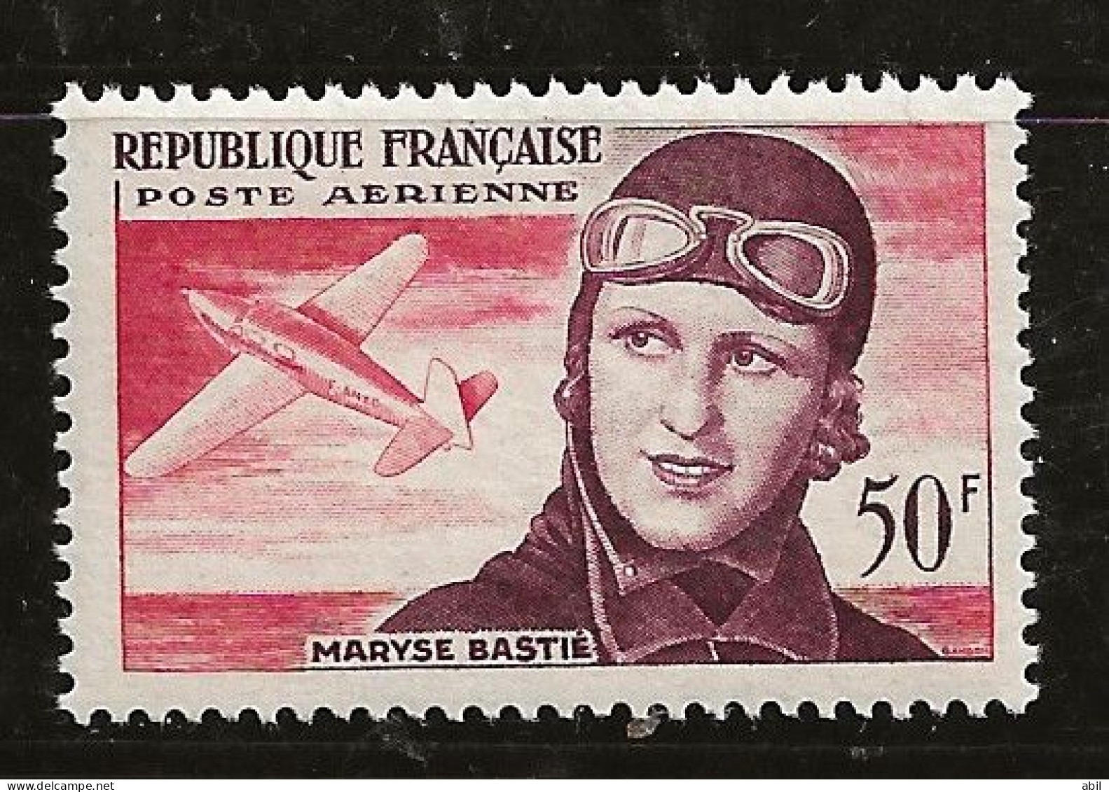 France 1955 N°Y.T. : AV 34 * - 1927-1959 Neufs
