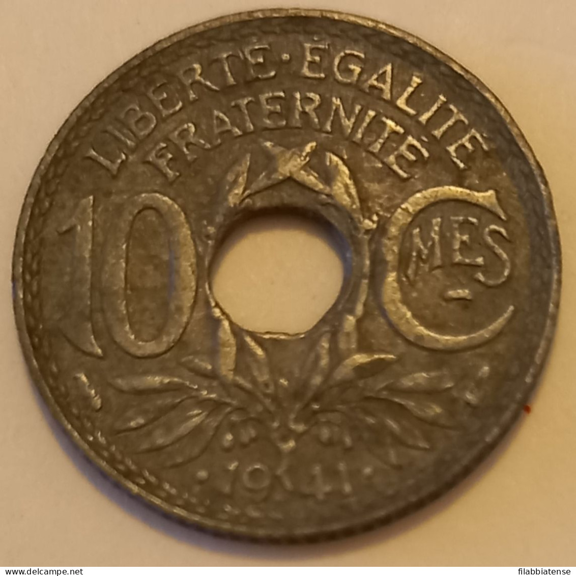 1941 - Francia 10 Centimes   ------- - 10 Centimes