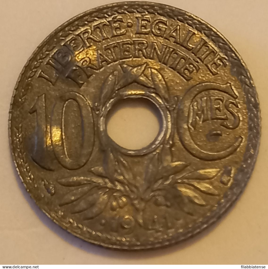 1941 - Francia 10 Centimes   ------- - 10 Centimes