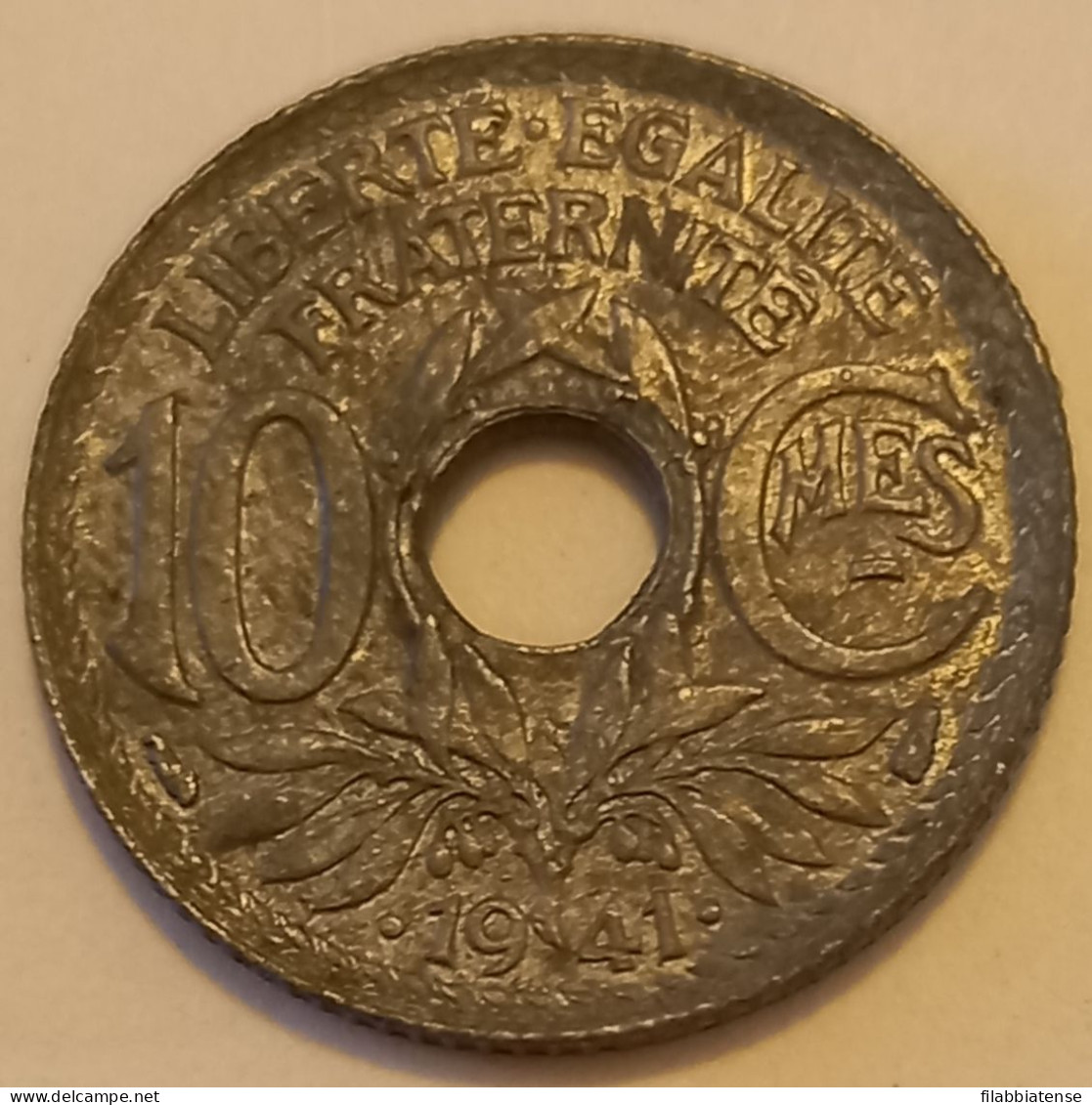 1941 - Francia 10 Centimes   ------- - 10 Centimes