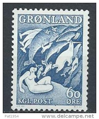 Groënland 1957 N°30 Neuf Légende "mère De La Mer" - Neufs