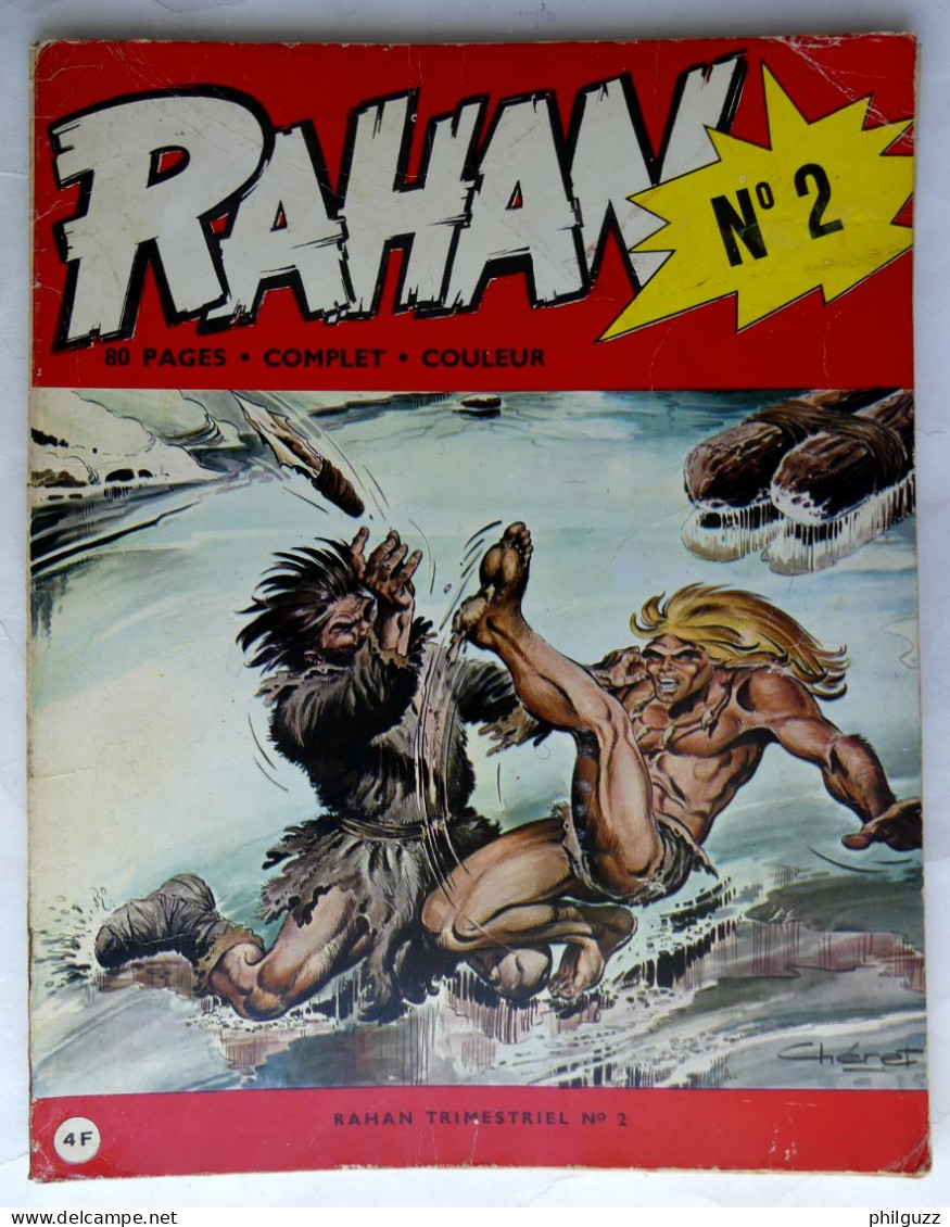 RAHAN - éd Vaillant 1ère Série N°2 - 1972 - Rahan