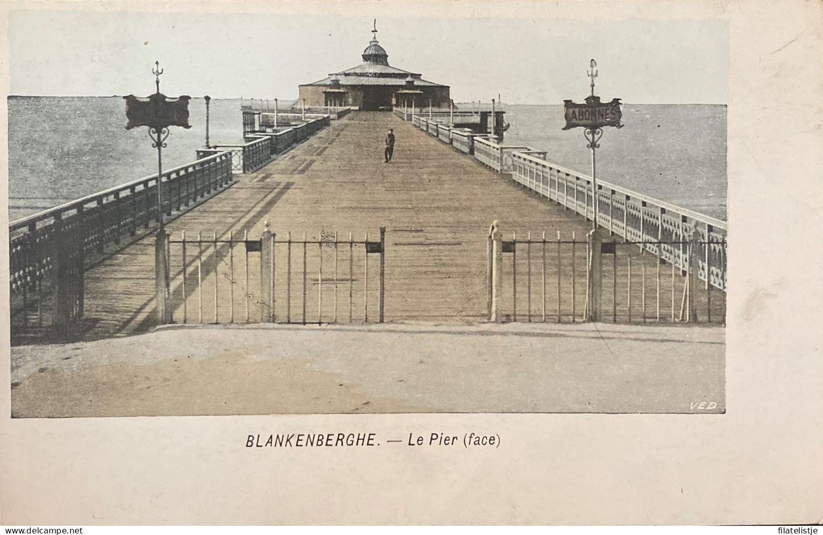Blankenberge De Pier In 1907 - Blankenberge