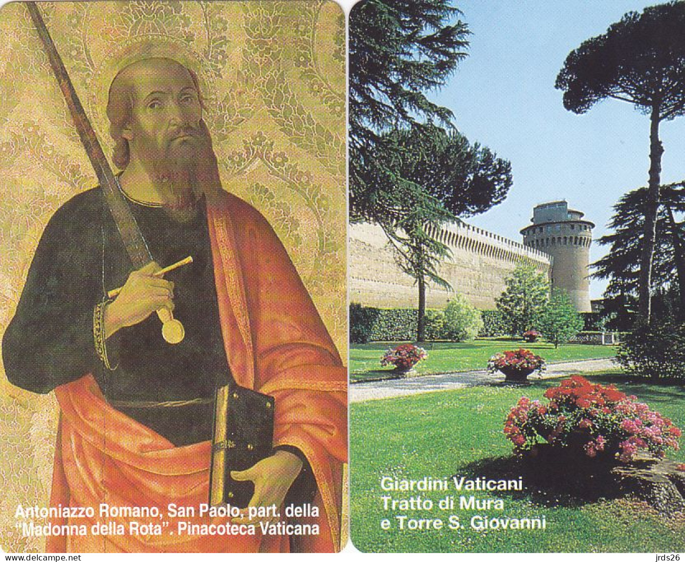 Vatican 2 Phonecards Urmet - - - SCV 31, SCV 84 (mint) - Vaticano