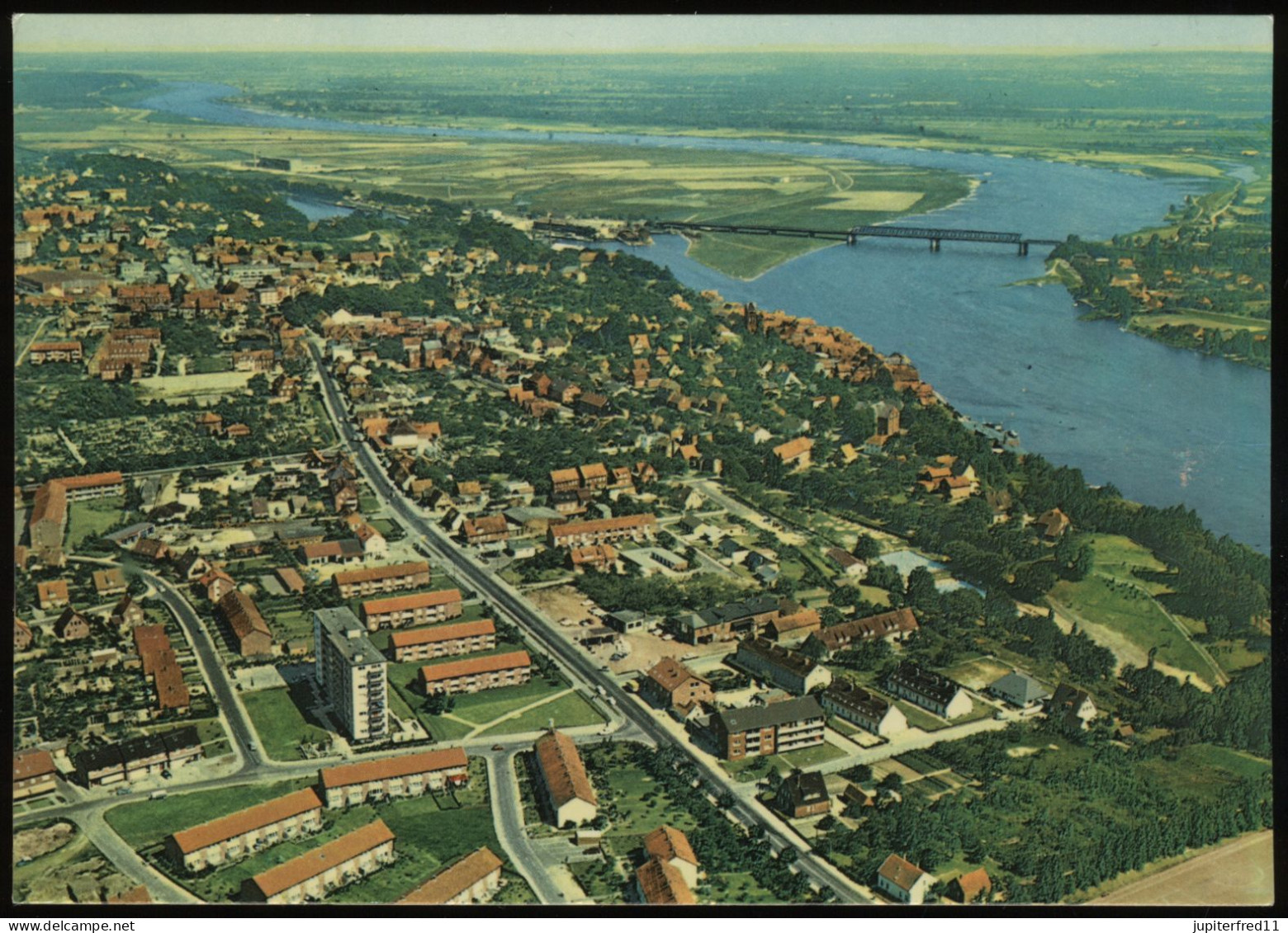 (B3313) AK Lauenburg/Elbe, Luftaufnahme - Lauenburg