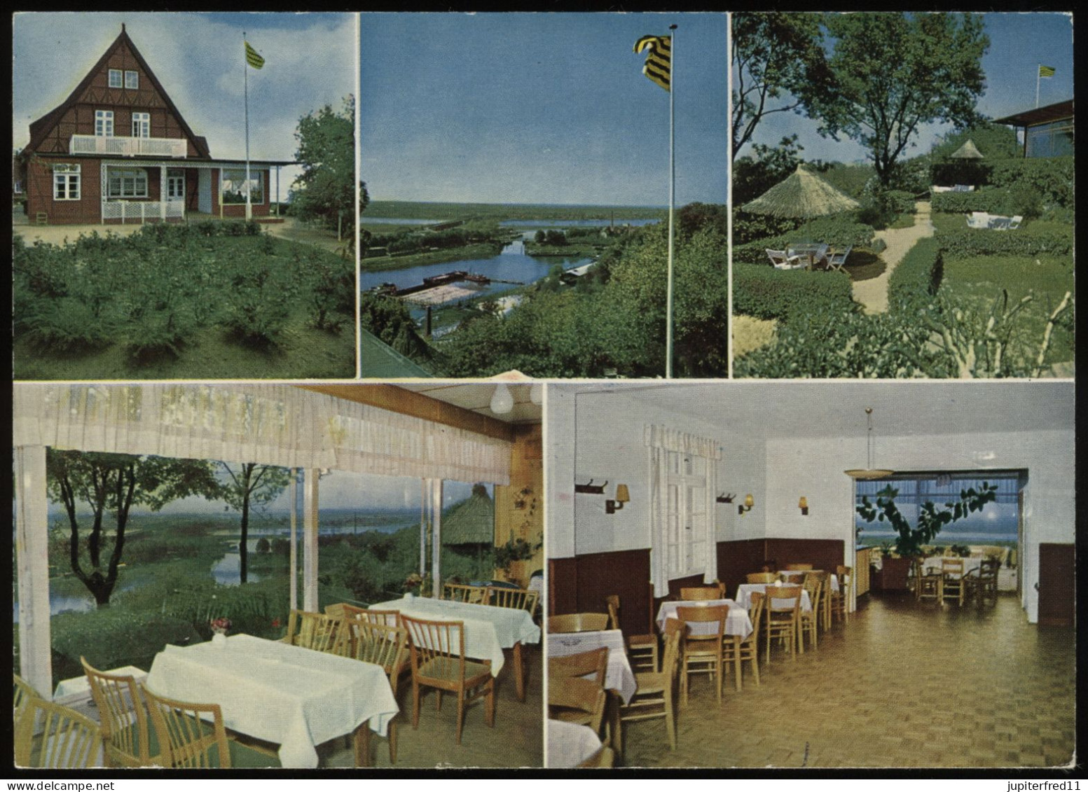 (B3319) AK Lauenburg/Elbe, Hotel "Zum Halbmond" - Lauenburg