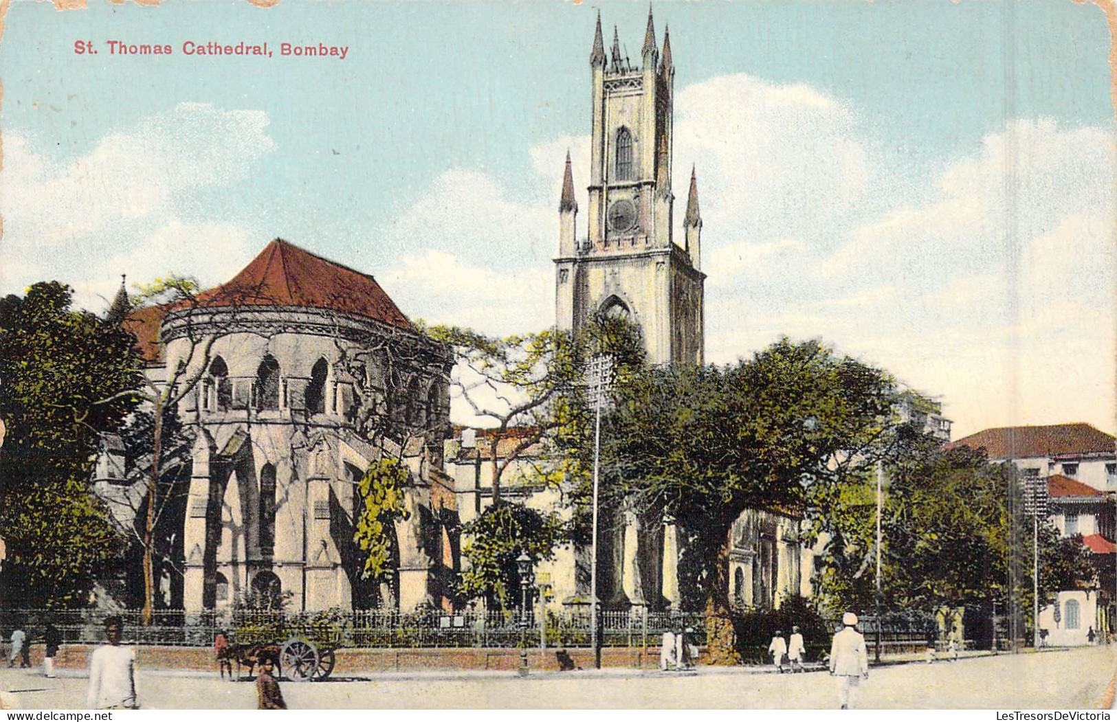 INDE - Bombay - St. Thomas Cathédral - Carte Postale Ancienne - Inde