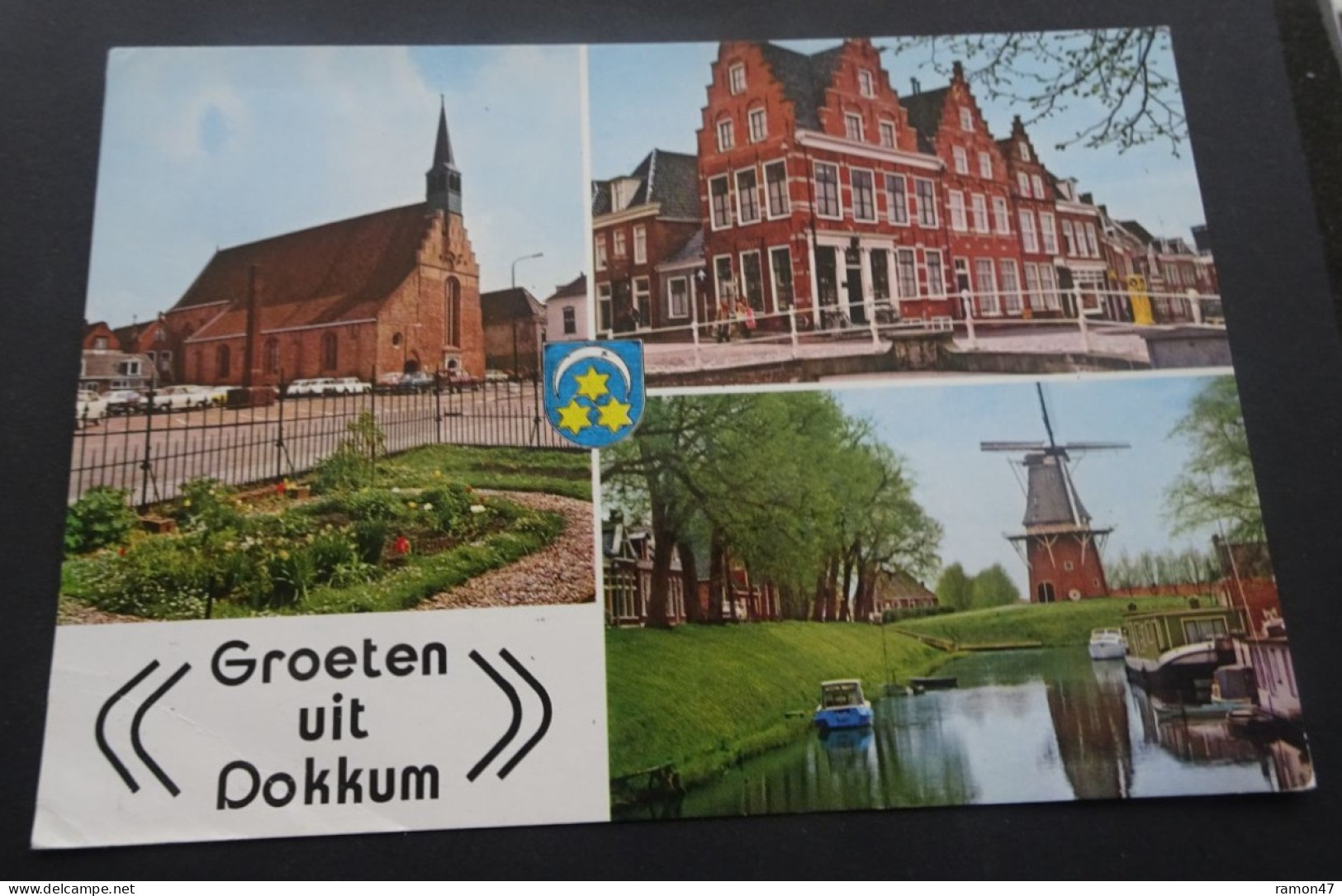 Groeten Uit Dokkum - Copyright Van Leer's Fotodrukindustrie, Amsterdam - # 985 - Dokkum