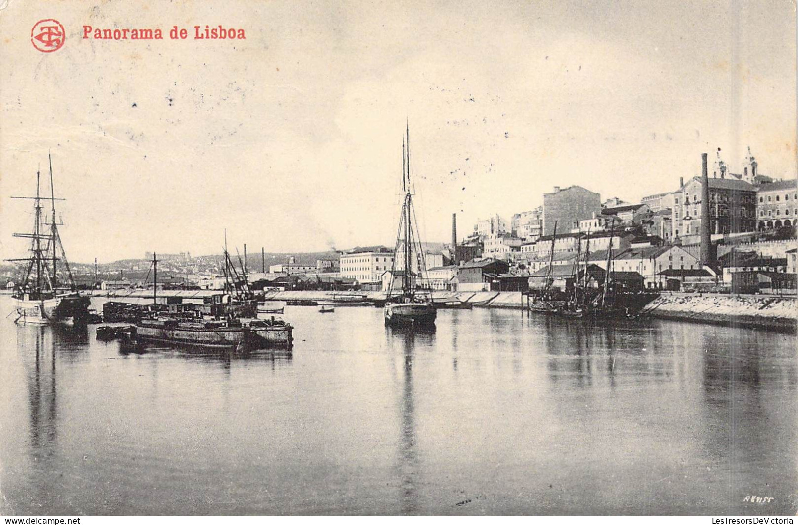 PORTUGAL - Lisboa - Panorama - Carte Postale Ancienne - Lisboa