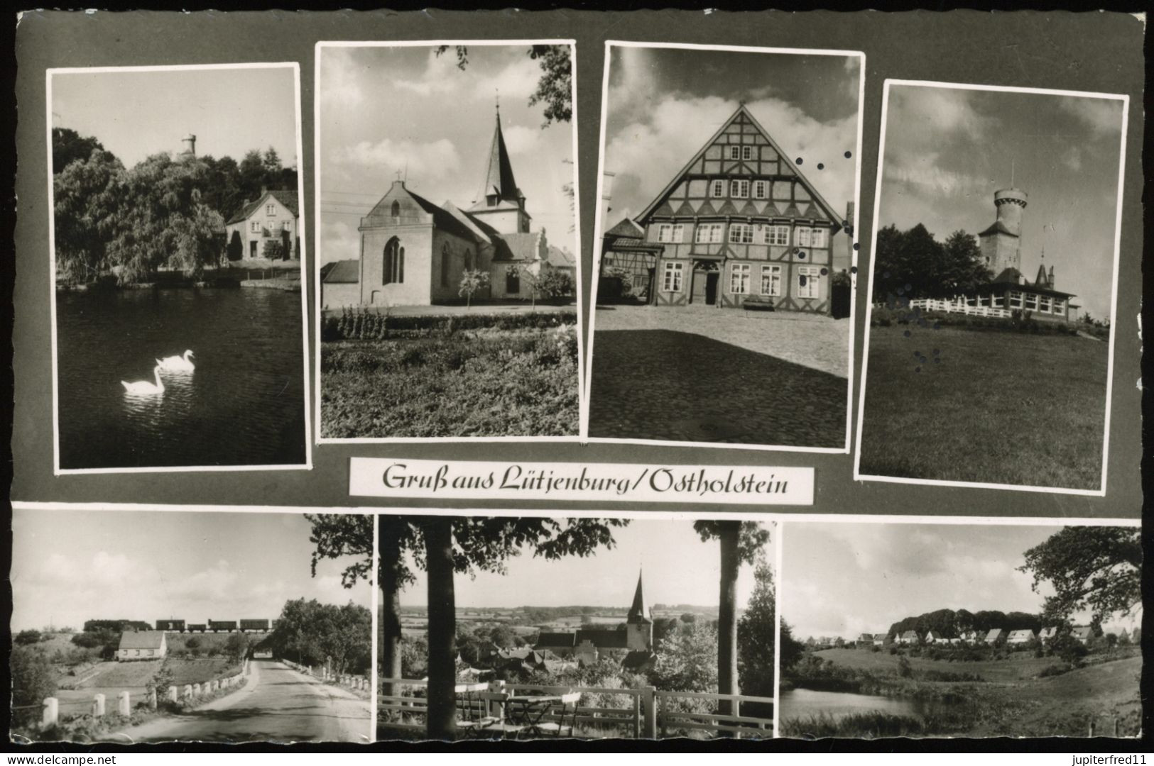 (B3329) AK Gruß Aus Lütjenburg (Krs. Plön) 1957 - Luetjenburg