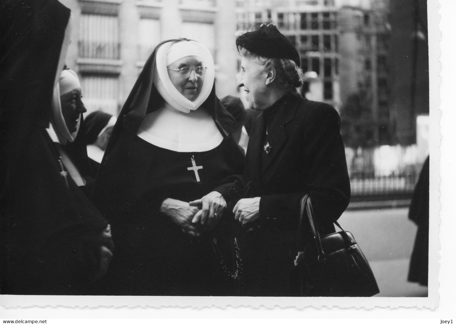 Photo  Réunion Ecclésiastique Paris,Studio Dabo Paris,Format 13/18, Années 50 - Identifizierten Personen