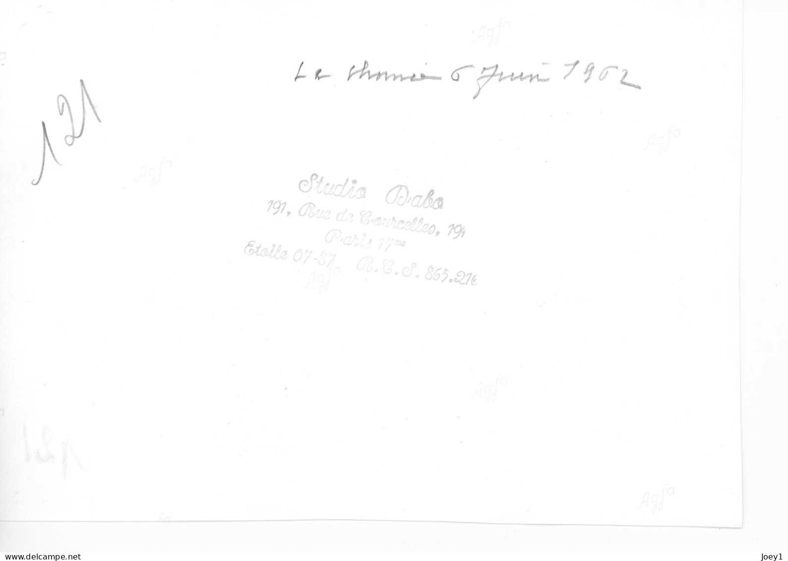 Photo  Réunion Ecclésiastique Paris,Studio Dabo Paris,Format 13/18, Années 50 - Identifizierten Personen